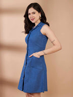 KIARA DENIM MINI DRESS