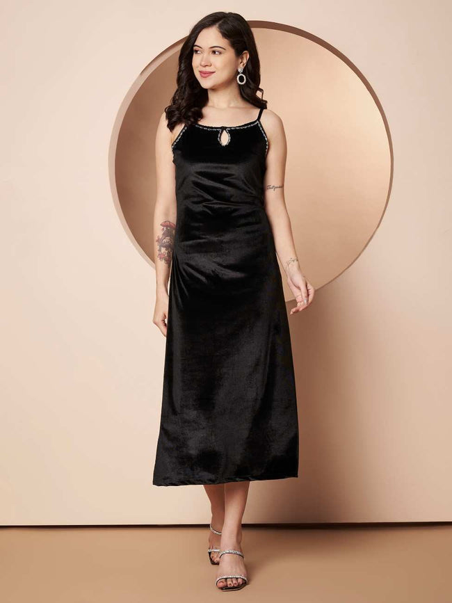 NORA EMBELLISHED SHEATH DRESS Main Image