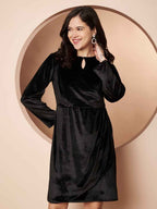 DONA MIDI DRAPED DRESS