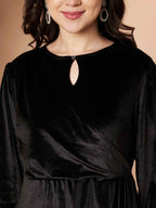 DONA MIDI DRAPED DRESS