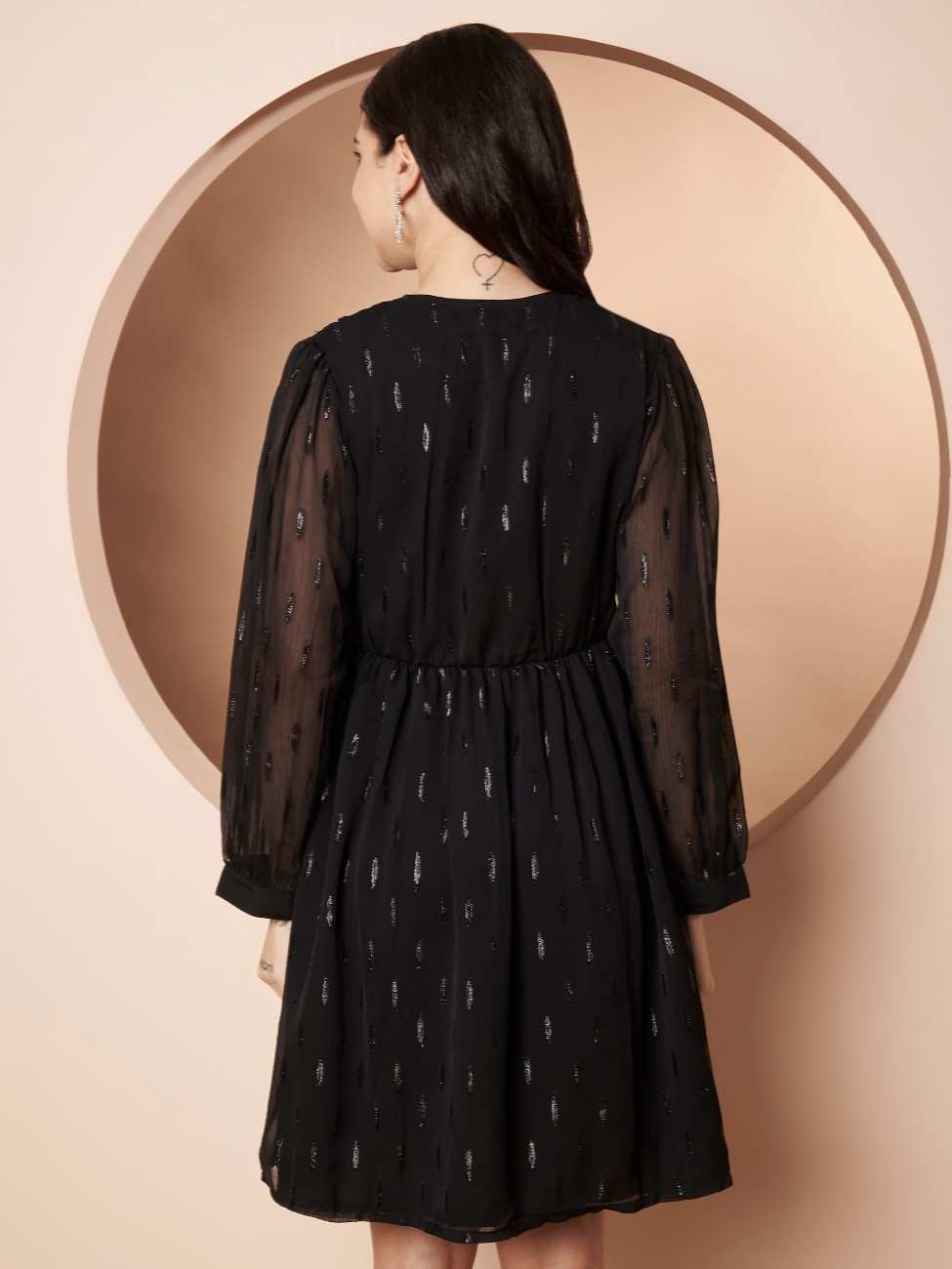 TIAA FIT AND FLARE DRESS