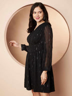 TIAA FIT AND FLARE DRESS