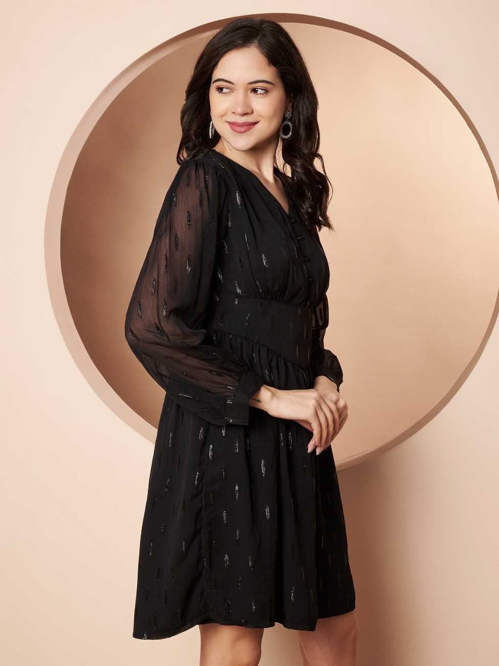 TIAA FIT AND FLARE DRESS