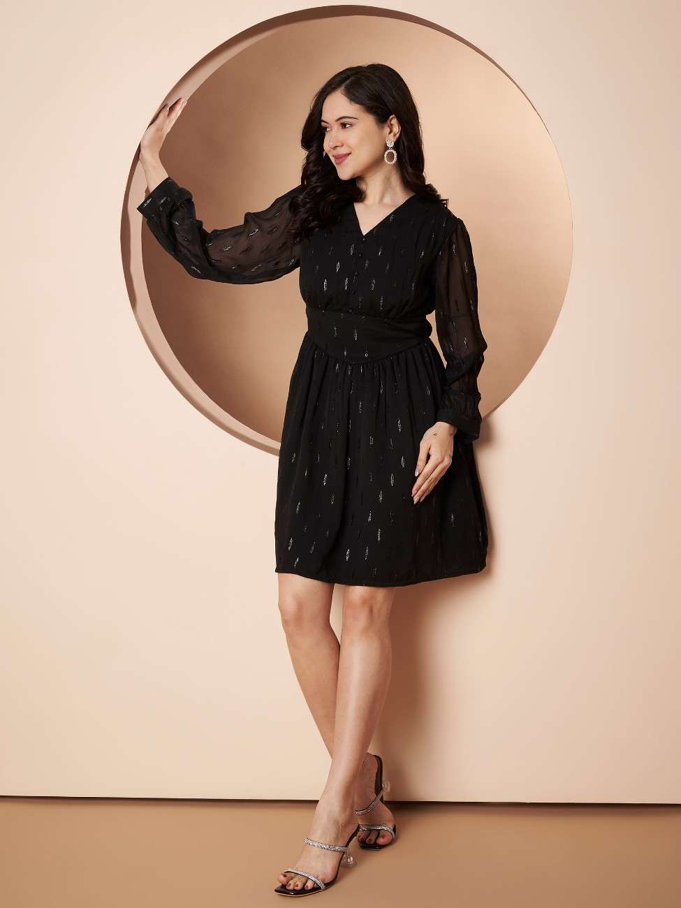 TIAA FIT AND FLARE DRESS